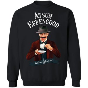 G180 Crewneck Pullover Sweatshirt  8 oz. - Atsum Effengood Coffee