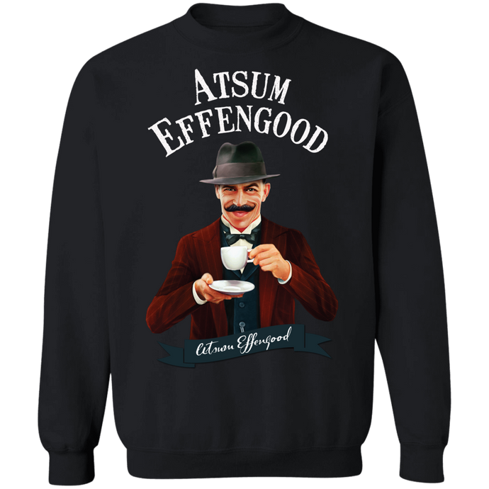 G180 Crewneck Pullover Sweatshirt  8 oz. - Atsum Effengood Coffee